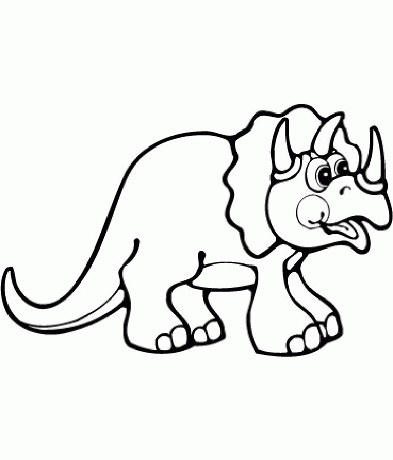 Dinozaury kolorowanki